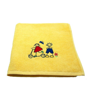 Weberei Pahl Kinder Badetuch Riva/Heidi 70x140 cm (GELB) 103862