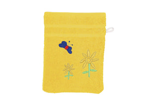 Weberei Pahl Kinder Waschhandschuh Riva/Heidi 16x23 cm (GELB) 103822