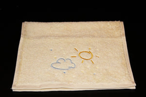 Weberei Pahl Kleines Kinder Handtuch Riva/Heidi 30x50 cm (VANILLE) 103923
