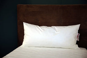 Weberei Pahl Kopfkissen Bozen 40x80 cm (WEISS) 100822