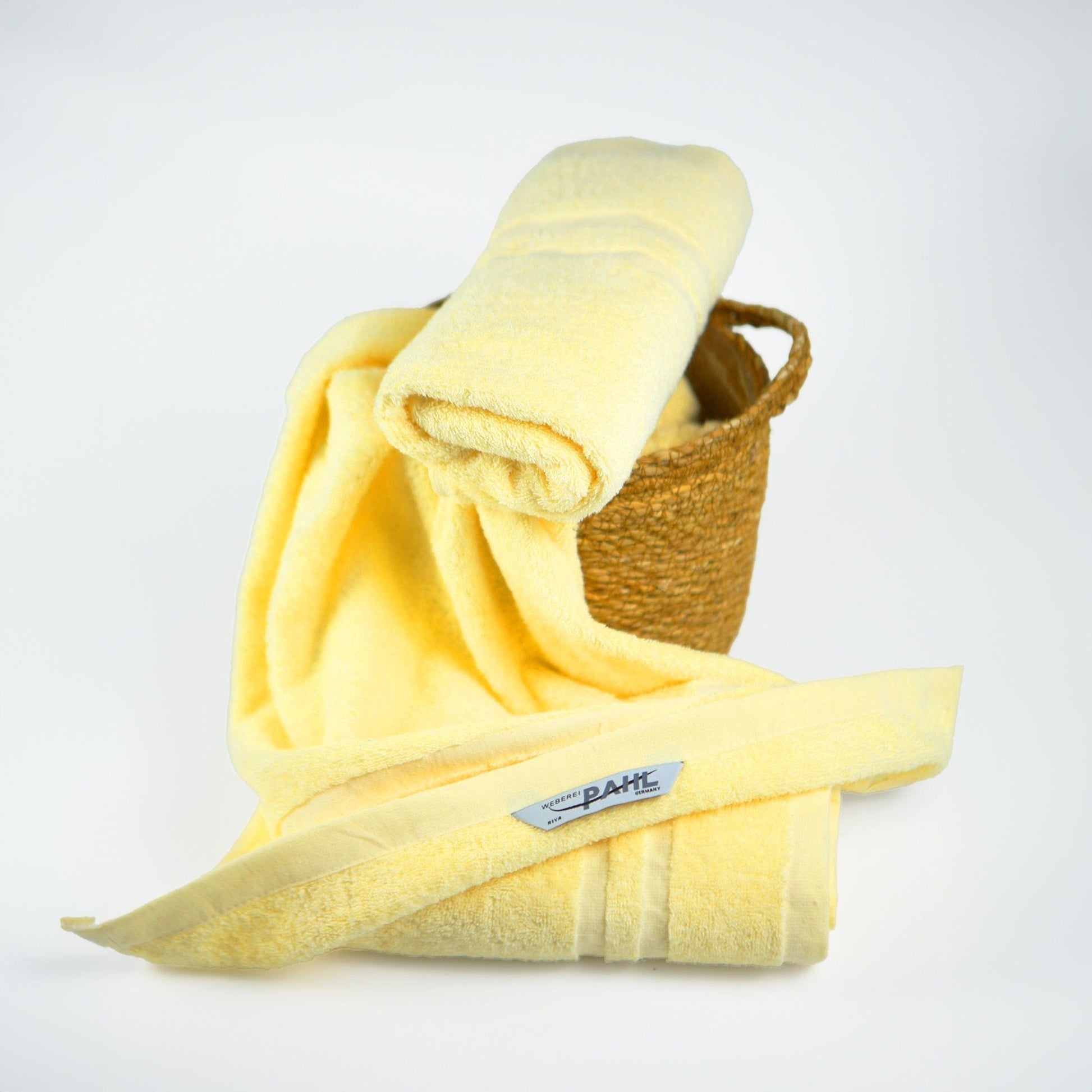 Weberei Pahl Seiftuch Riva Nina 30x30 cm (GELB) 100353