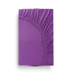 Weberei Pahl Spannbettlaken Miami Gina 100x200x24 (PFLAUME) 100624