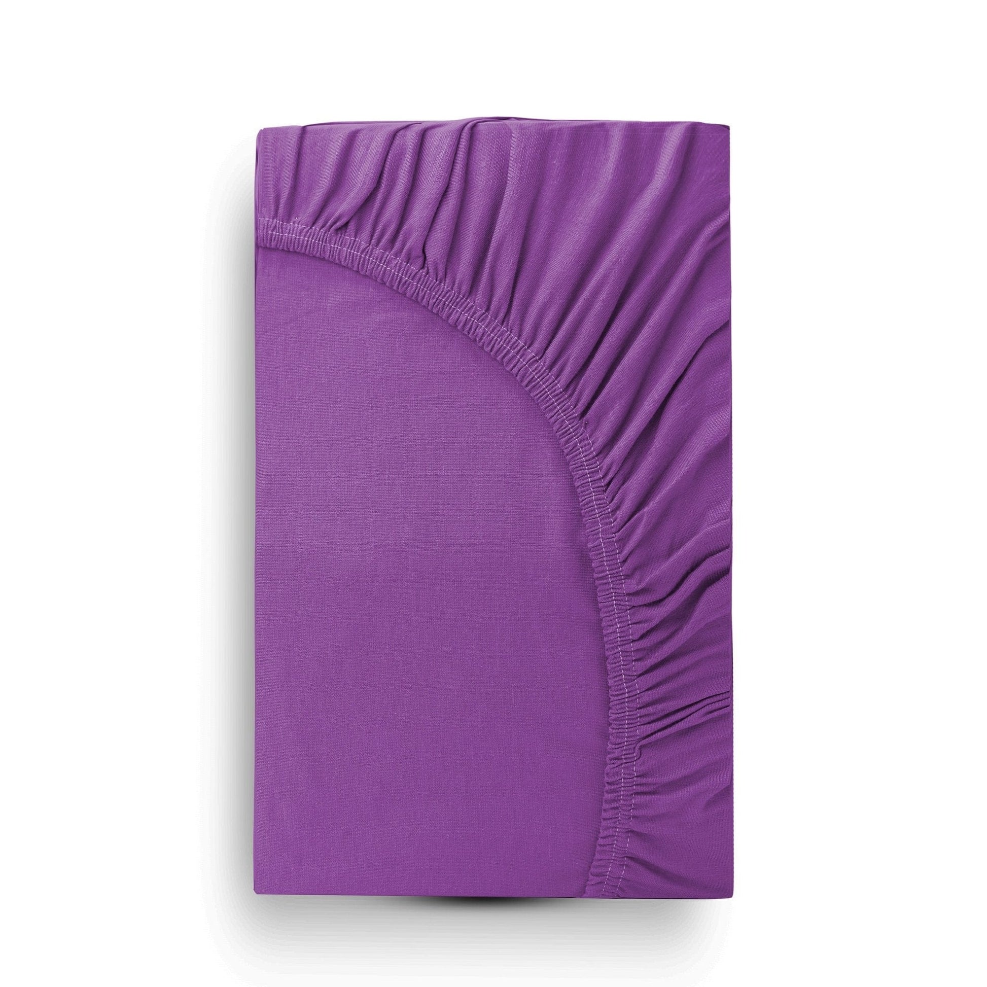 Weberei Pahl Spannbettlaken Miami Gina 100x200x24 (PFLAUME) 100624