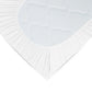 Weberei Pahl Spannbettlaken Miami Gina 100x200x24 (WEISS) 105426