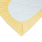 Weberei Pahl Spannbettlaken Miami Gina 200x200x24 (GELB) 105466