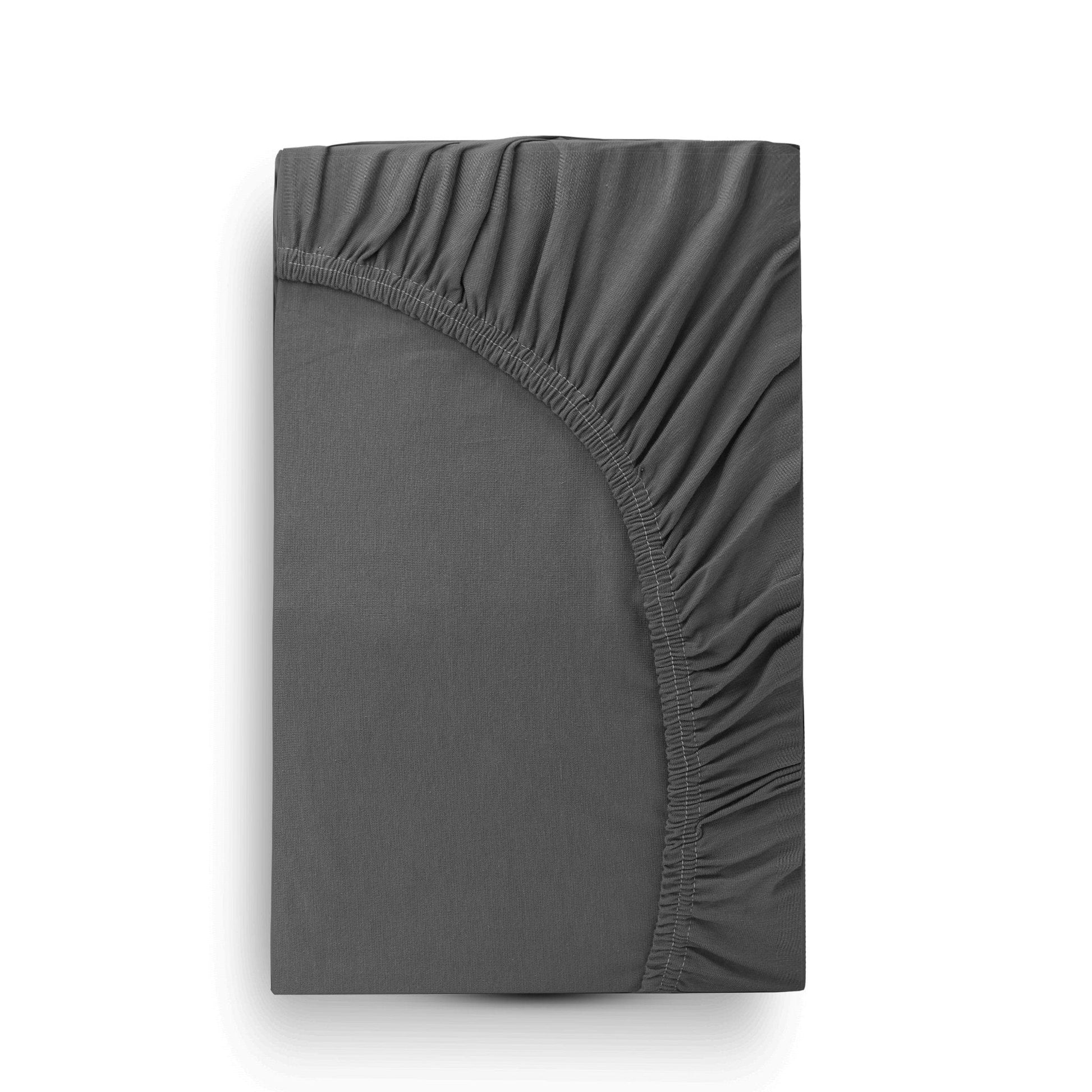 Weberei Pahl Spannbettlaken Miami Gina 200x200x24 (GRAPHIT) 101823