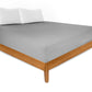 Weberei Pahl Spannbettlaken Miami Gina 200x200x24 (GRAU) 100604