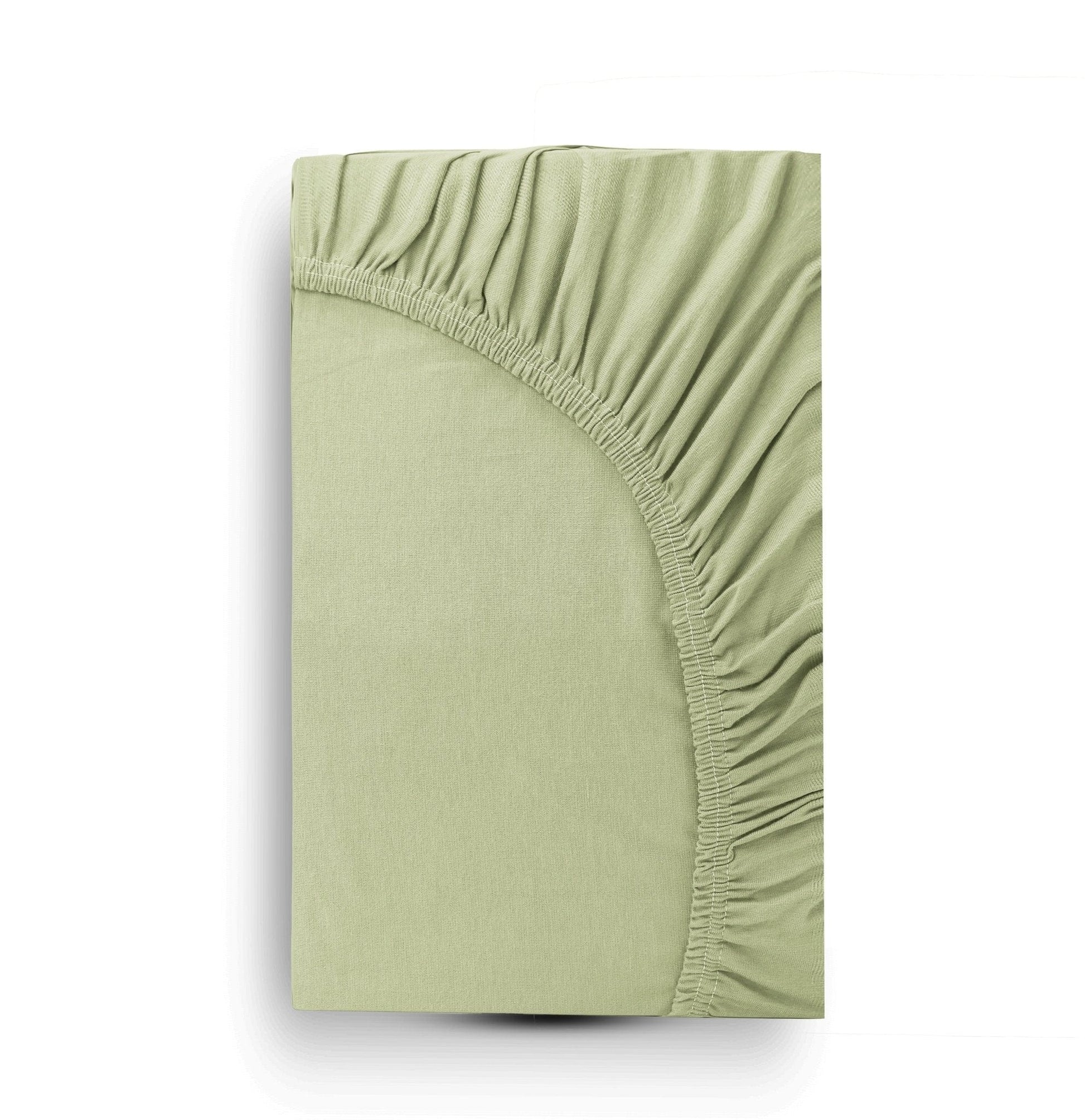 Weberei Pahl Spannbettlaken Miami Gina 200x200x24 (HELLGRÜN) 100600
