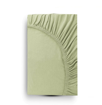 Weberei Pahl Spannbettlaken Miami Gina 200x200x24 (HELLGRÜN) 100600