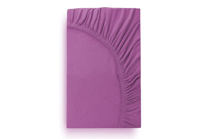 Weberei Pahl Spannbettlaken Miami Gina 200x200x24 (PFLAUME) 103261