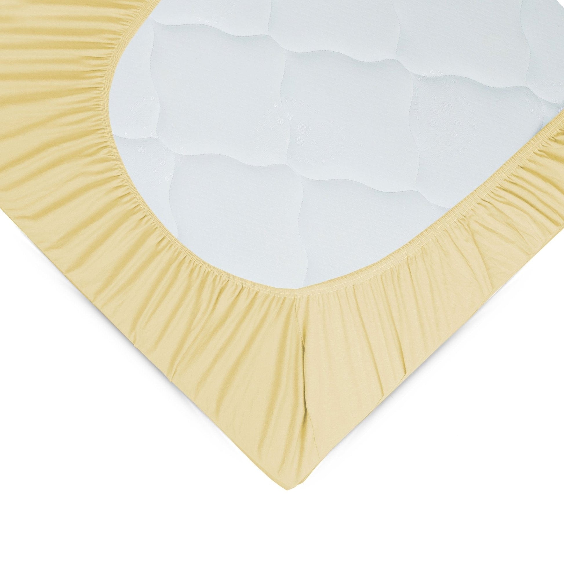 Weberei Pahl Spannbettlaken Miami Gina 200x200x24 (VANILLE) 100593