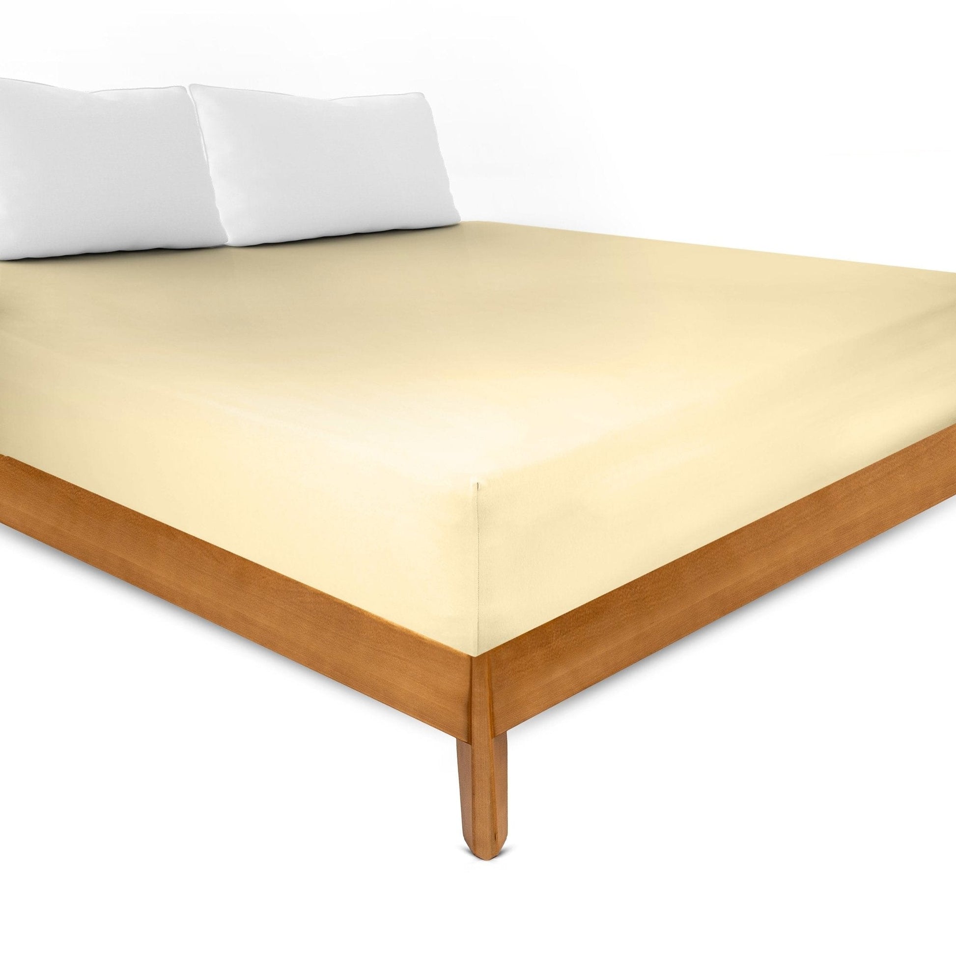 Weberei Pahl Spannbettlaken Miami Gina 200x200x24 (VANILLE) 100593