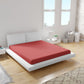 Weberei Pahl Spannbettlaken Miami Gina 70x140x10 (DUNKELROT) 103278