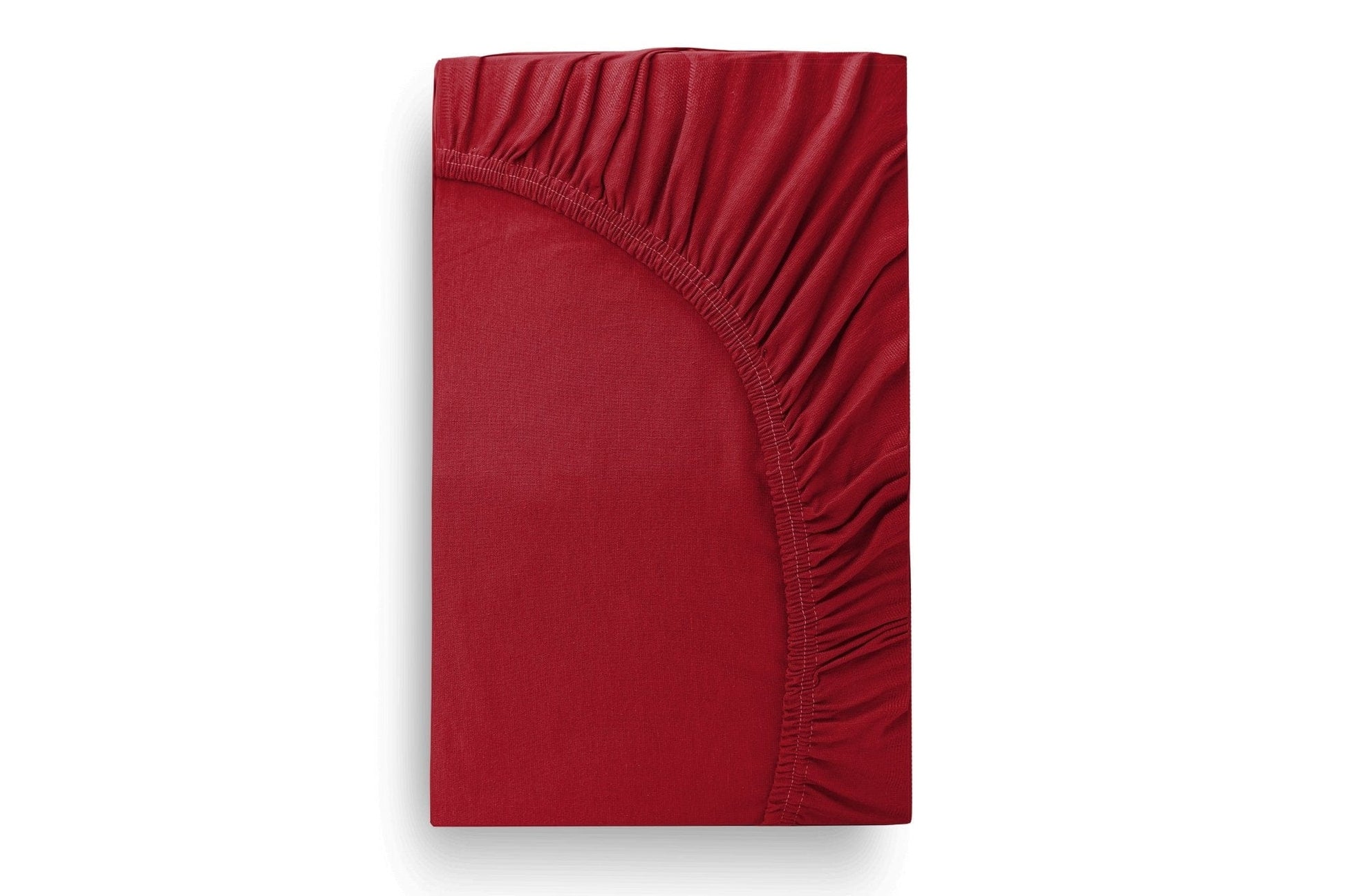 Weberei Pahl Spannbettlaken Miami Gina 70x140x10 (DUNKELROT) 103278