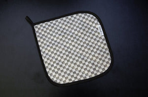 Weberei Pahl Topflappen Lyon Caro 23x23 cm (SCHWARZ) 105596