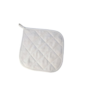 Weberei Pahl Topflappen Lyon Caro 23x23 cm (WEISS) 105560